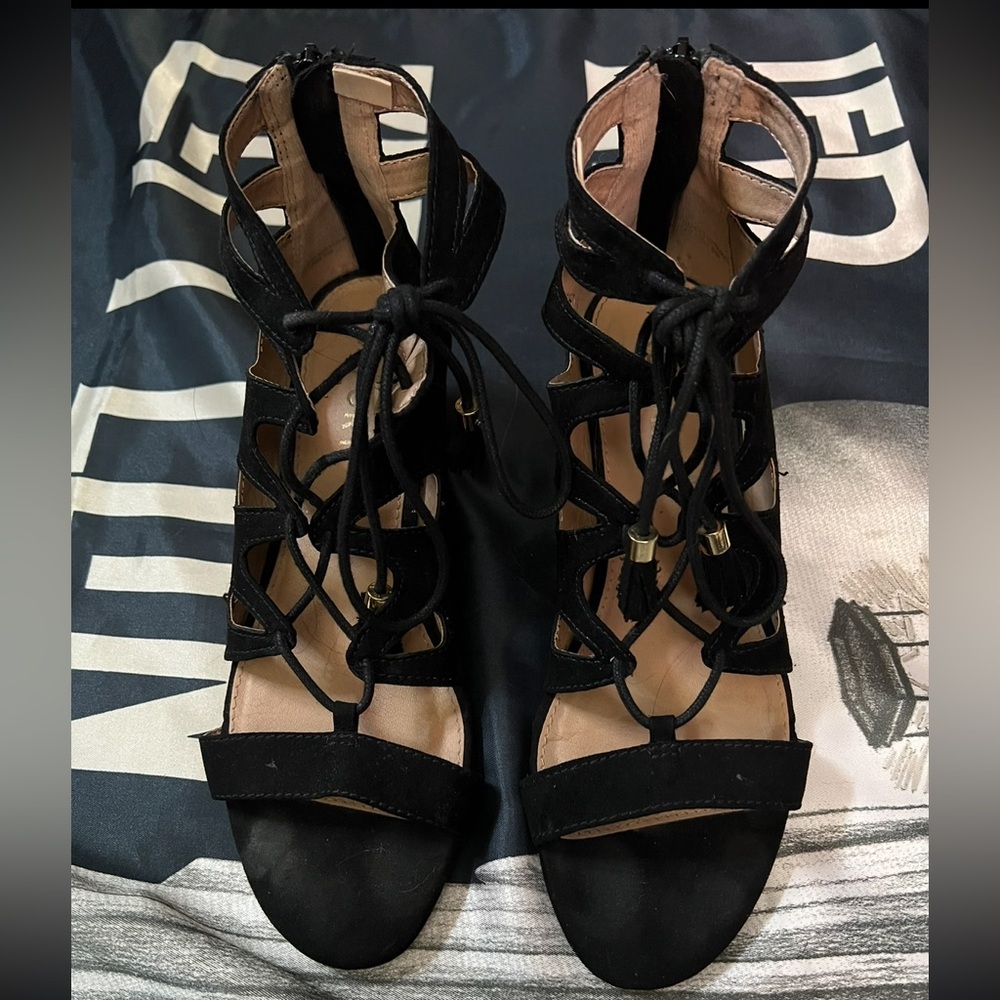 Elegant Black Women's Sandals